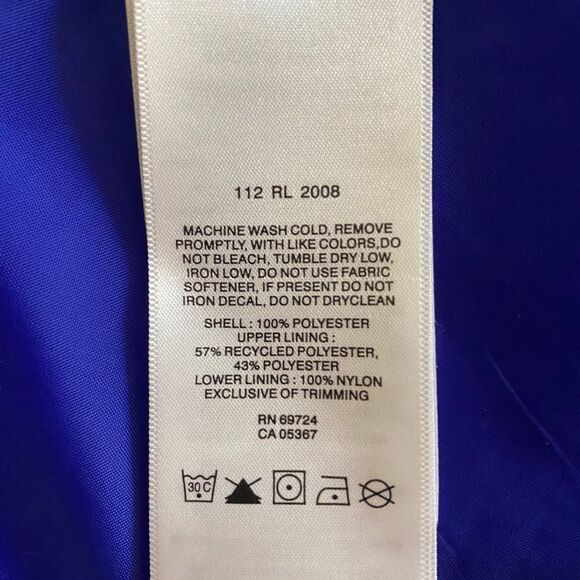 Columbia Omni-Tech Waterproof Jacket Blue Womens S Windbreaker - Picture 6 of 8